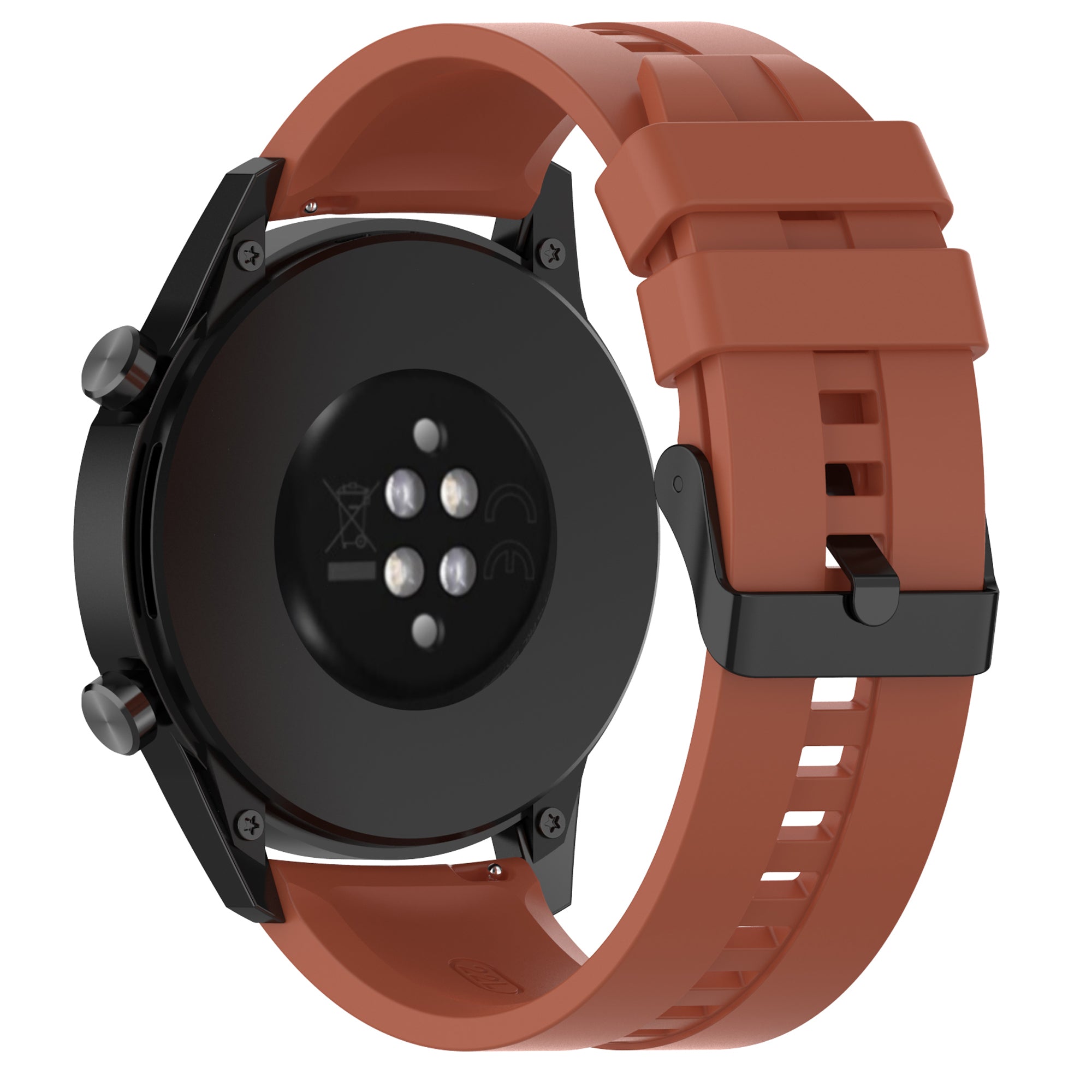 22mm Silicone Watch Strap Wristband with Steel Pin Buckle for Huawei Watch GT3 GT Runner 22mm Silicone Watch Strap Wristband with Steel Pin Buckle for Huawei Watch GT3 GT Runner